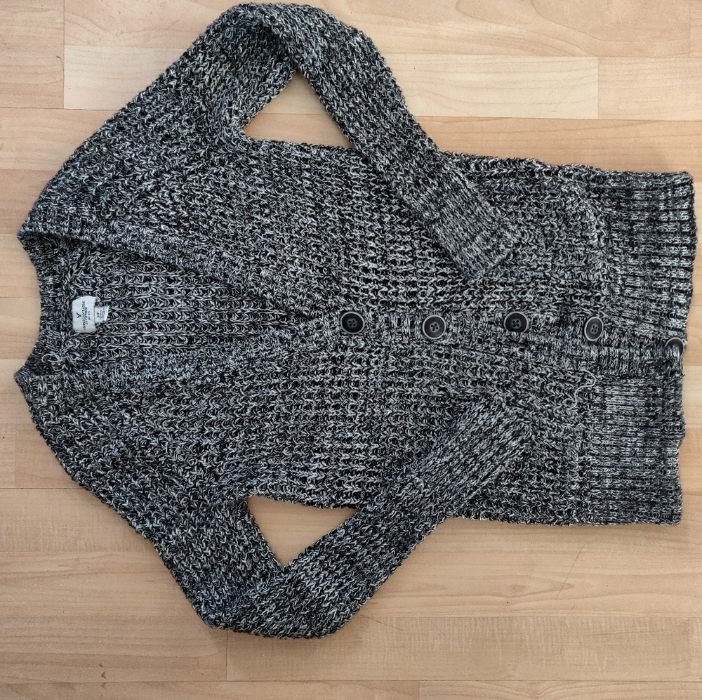 Black Women's cardigan
